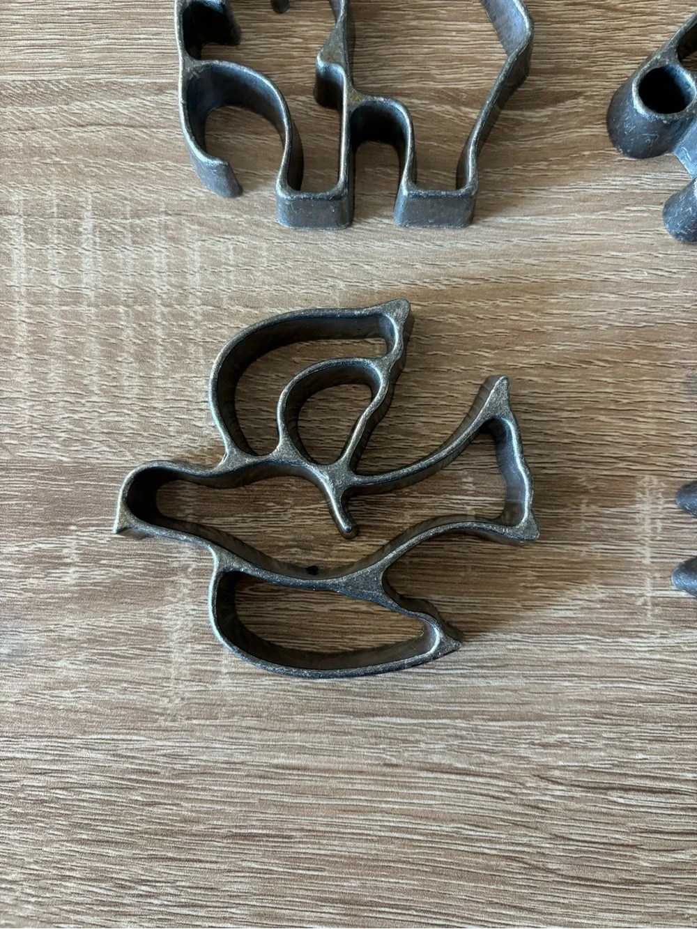 Vintage Rosette Cookie Iron Set -  6 Holiday & Animal Molds